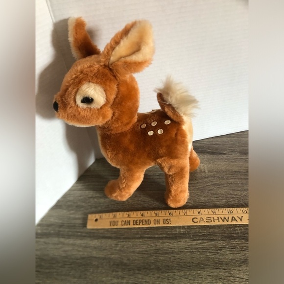 Vtg Jingle Holiday Plush Deer - Picture 6 of 10